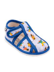 Pantofole con punta chiusa per bambini Inverno con pupazzo di neve