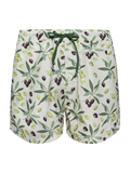 Pantaloncini da bagno Buonumore da uomo Olive