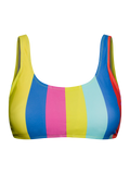 Top bikini sportivo Buonumore Righe estive
