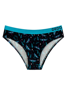 Slip da donna in modal Libellule di notte