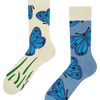 Calzini Buonumore in bambù Farfalla blu
