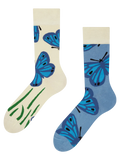Calzini Buonumore in bambù Farfalla blu