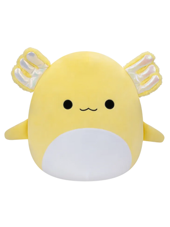 Squishmallows Trenton l’axolotl giallo, 35 cm