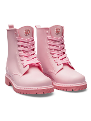 Stivali da pioggia da donna, rosa pastello