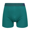 Boxer aderenti da uomo stampati blu e verde
