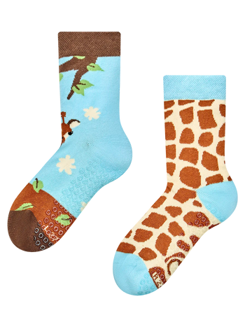 Calzini antiscivolo per bambini Giraffa adorabile