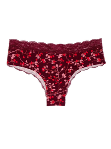 Slip da donna con inserti in pizzo Bacche di rosa canina