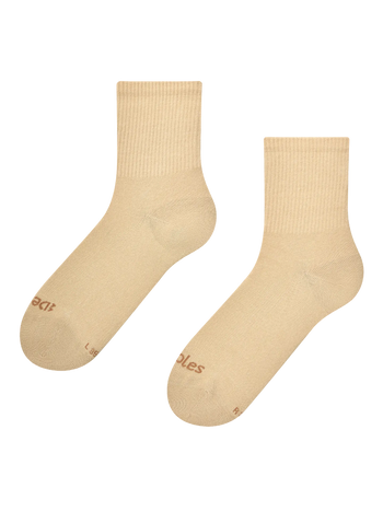 Calzini a metà polpaccio Beige