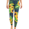 Leggings da palestra Buonumore Girasole e foglie