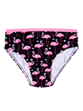 Slip Buonumore da bambina Fenicotteri e cuori