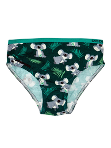 Slip Buonumore da bambina Koala e foglie