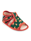 Pantofole con punta aperta Pan di zenzero