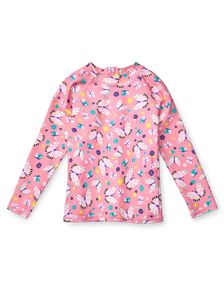 Maglietta nuoto protettiva anti-UV per bambini Farfalle delicate
