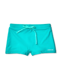 Pantaloncini da bagno elasticizzati per bambini, turchese