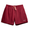 Pantaloncini da bagno da uomo rosso rabarbaro