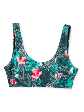 Top bikini sportivo Buonumore Foresta pluviale