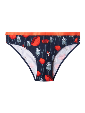 Slip da donna Buonumore Coccinelle e Papaveri
