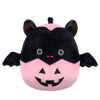 Squishmallows Emily il pipistrello nero nella zucca rosa di Halloween, 20 cm