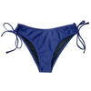 Slip bikini regolabili blu scuro