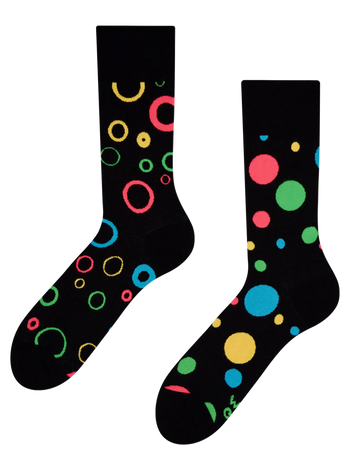 Calzini Buonumore Puntini fluo