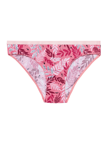 Slip da donna Buonumore Foglie rosa