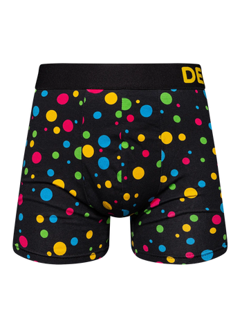 Boxer aderenti da uomo Buonumore Puntini fluo