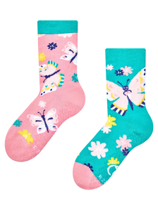 Calzini antiscivolo per bambini Farfalle delicate