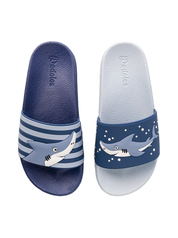 Ciabatte Buonumore per bambini Squalo grigio