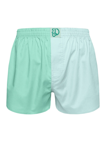 Boxer da uomo blu e turchese