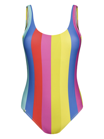 Costume intero Buonumore da donna Righe estive