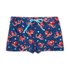 Pantaloncini da bagno elasticizzati Buonumore per bambini Polpo rosso