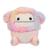 Squishmallows Diane la pesca dai piedi grandi, con capelli arcobaleno, 20 cm