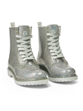 Stivali da pioggia da donna, glitter arcobaleno profumato