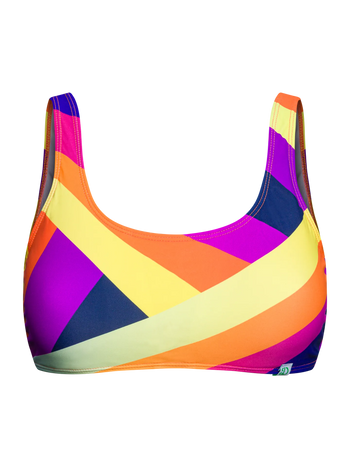 Top bikini sportivo Buonumore Colori dell’arcobaleno