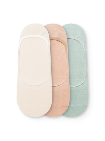 Confezione da 3 fantasmini classici sabbia