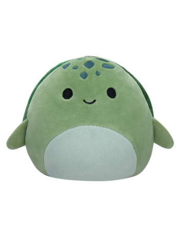 Squishmallows 2 in 1 Odile la foca grigia e Cole la tartaruga, 13 cm