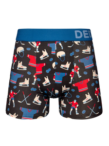 Boxer aderenti da uomo Attrezzatura da hockey