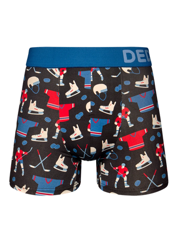 Boxer aderenti da uomo Attrezzatura da hockey