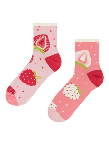 Calzini Buonumore a metà polpaccio Fragole dolci