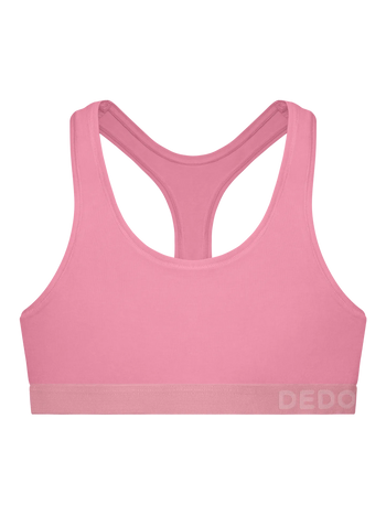 Bralette da donna rosa antico