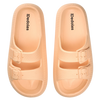 Sandali con plateau da donna Pesca chiaro