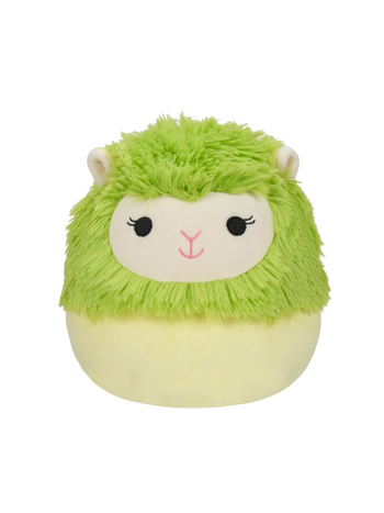 Squishmallows Cavaleri, l'alpaca verde lime, 20 cm