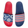 Ciabatte Buonumore Righe navy