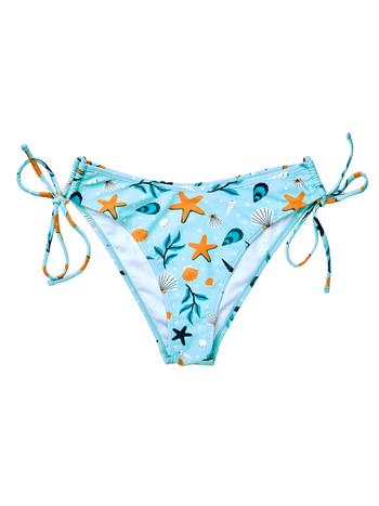 Slip bikini regolabili Conchiglie