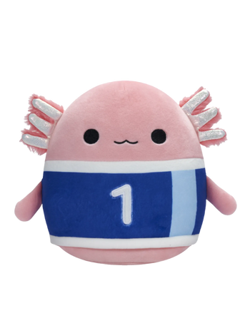 Squishmallows Archie l’assolotto con Soccer Jersey, 20 cm