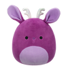 Squishmallows Maria Del Mar il jackalope viola con corna scintillanti, 20 cm