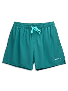 Pantaloncini da bagno da uomo verde smeraldo