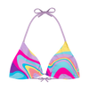 Top bikini Buonumore a triangolo Onde colorate