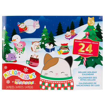 Squishmallows Calendario dell'Avvento Micromallows - 24 pezzi