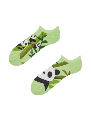 Calzini sneaker Buonumore Panda e bambù